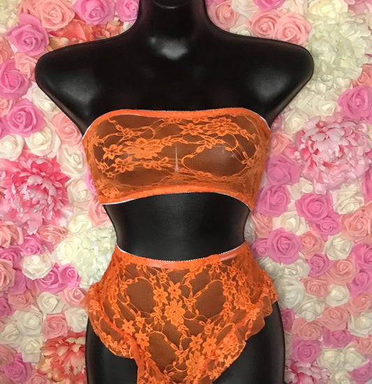 Orange Crush Short Set