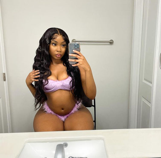 Material Girl ✨💅🏿Lingerie Set ( Purple)